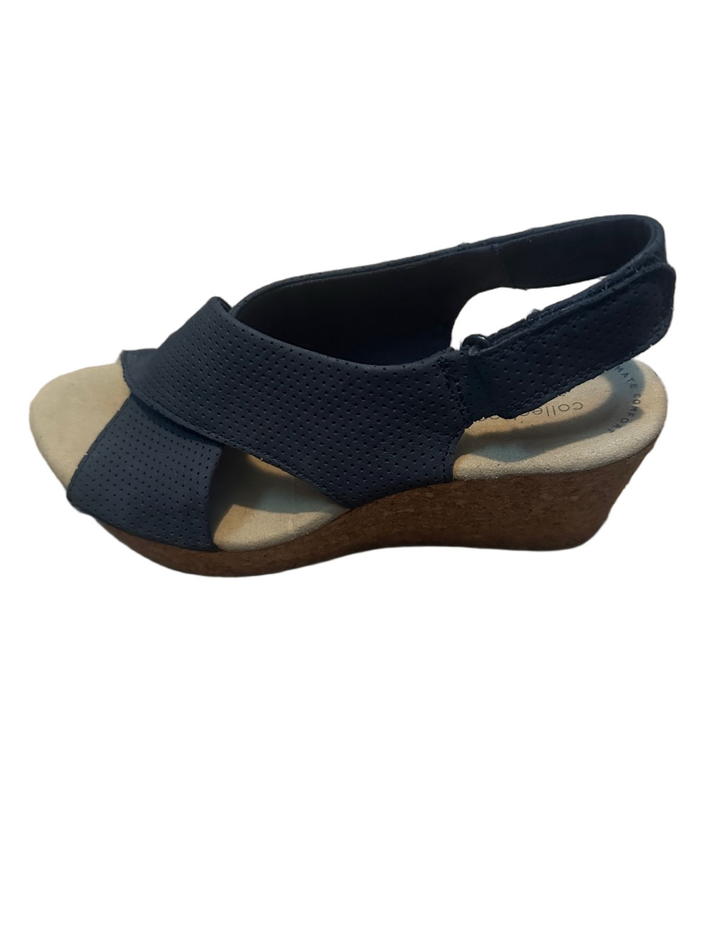 Navy Clark’s8 1/2 wedges